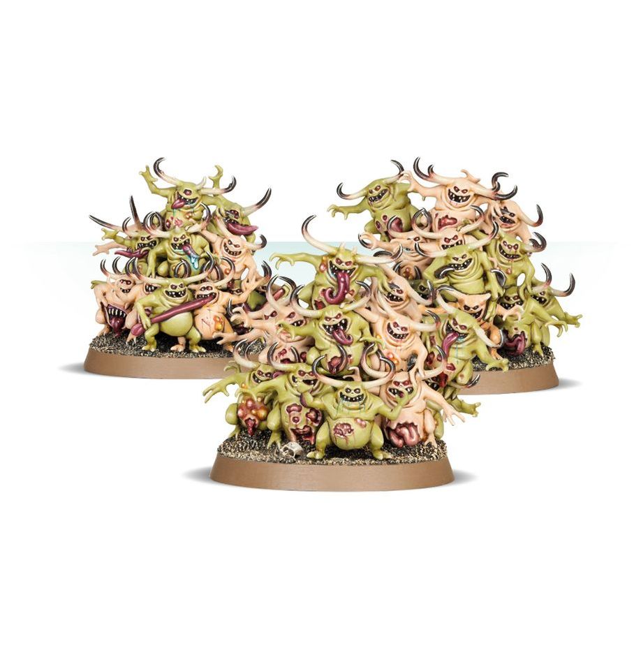 GW: MAGGOTKIN OF NURGLE - NURGLINGS