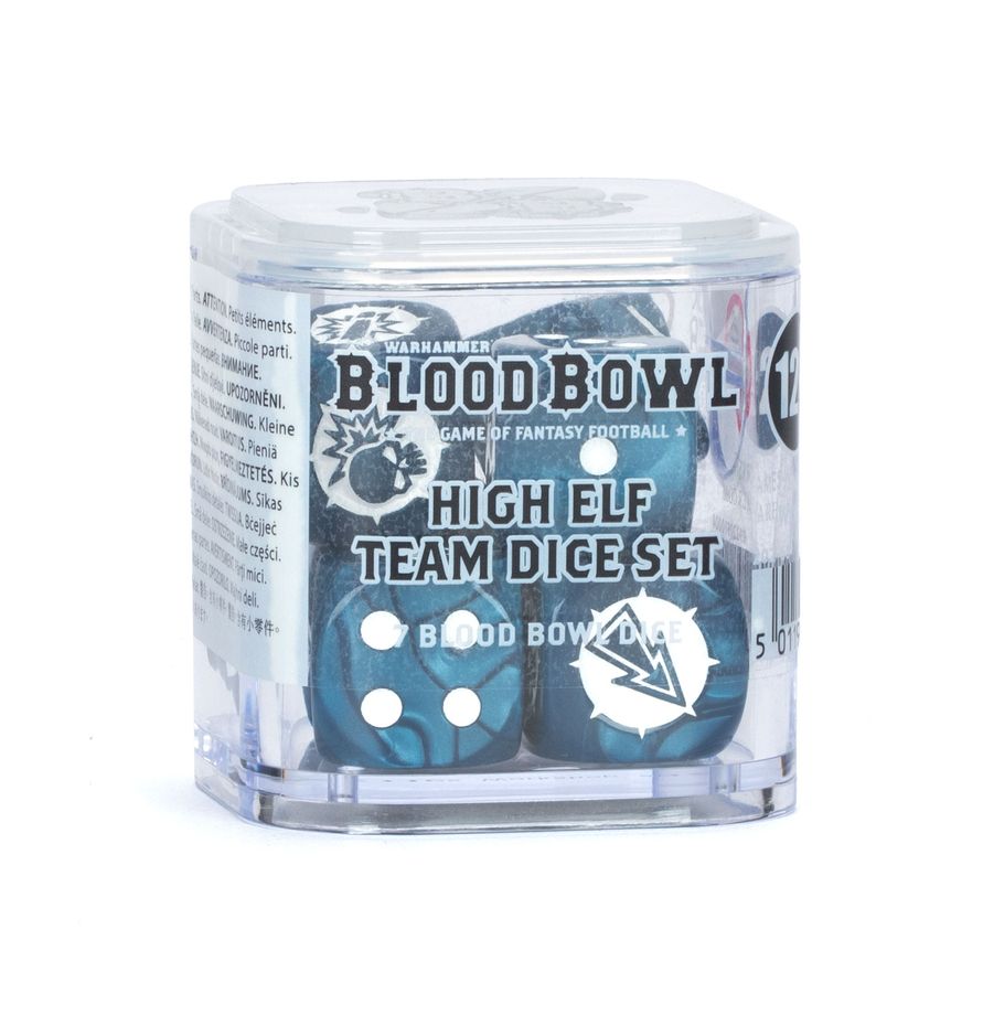 PREPEDIDO - BLOOD BOWL: Equipo High Elf: Dados