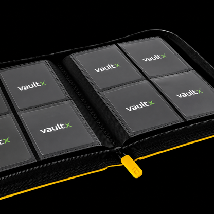 Vault X: Exo-Tec Zip Binder4-Pocket - Yellow