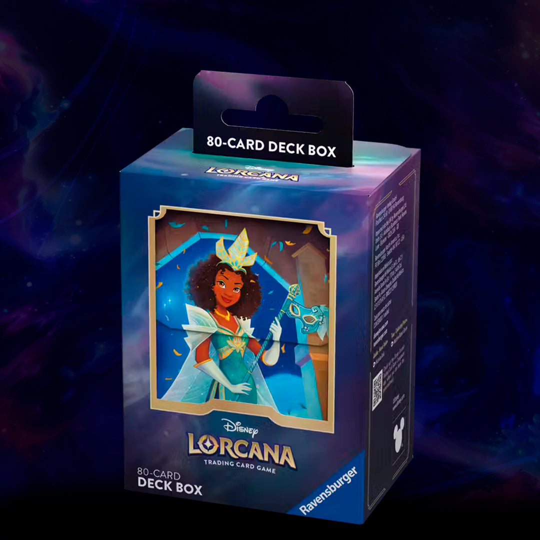 DISNEY LORCANA: DECK BOX - SHIMMERING SKIES - TIANA