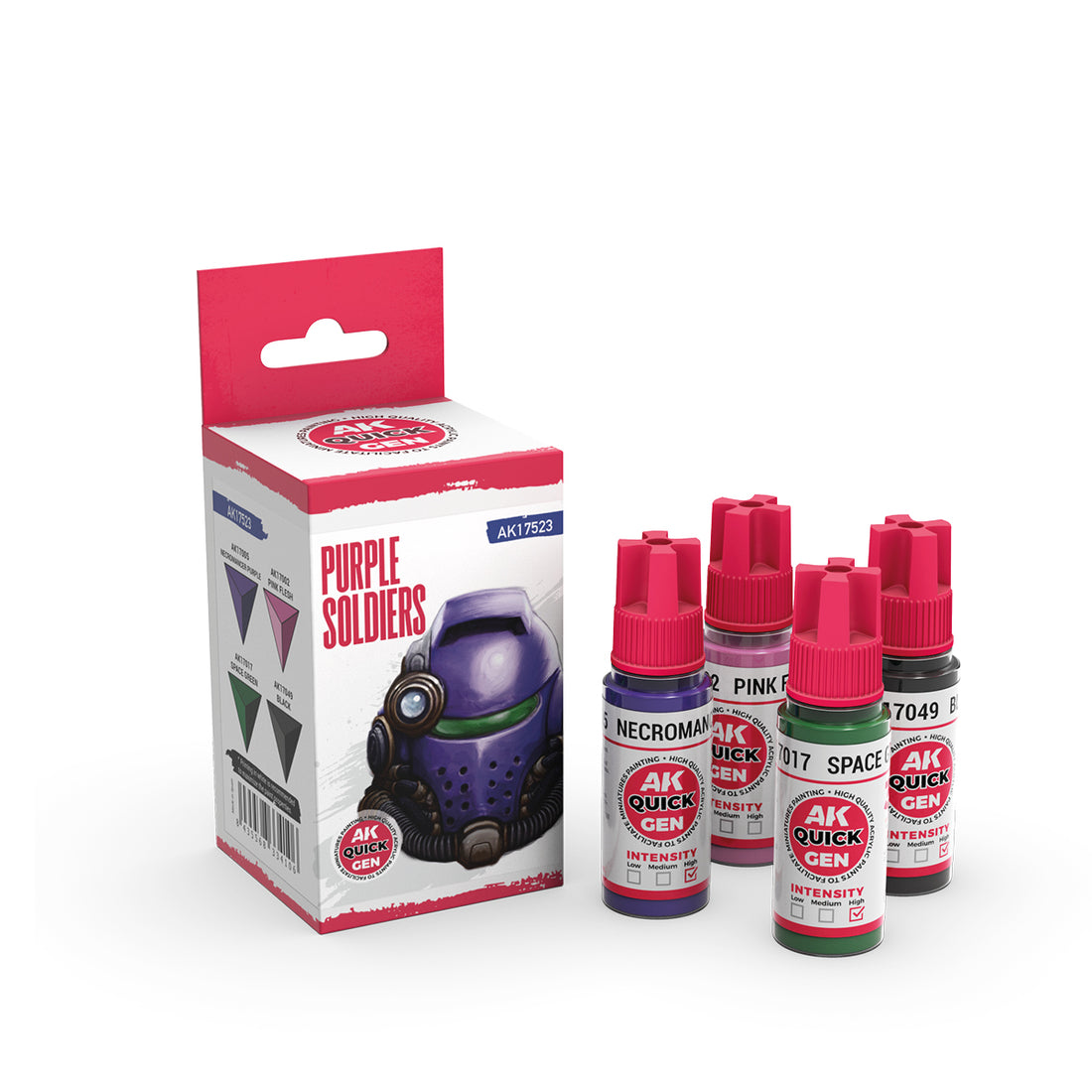 AK: QUICK GEN - PURPLE SOLDIER - SET