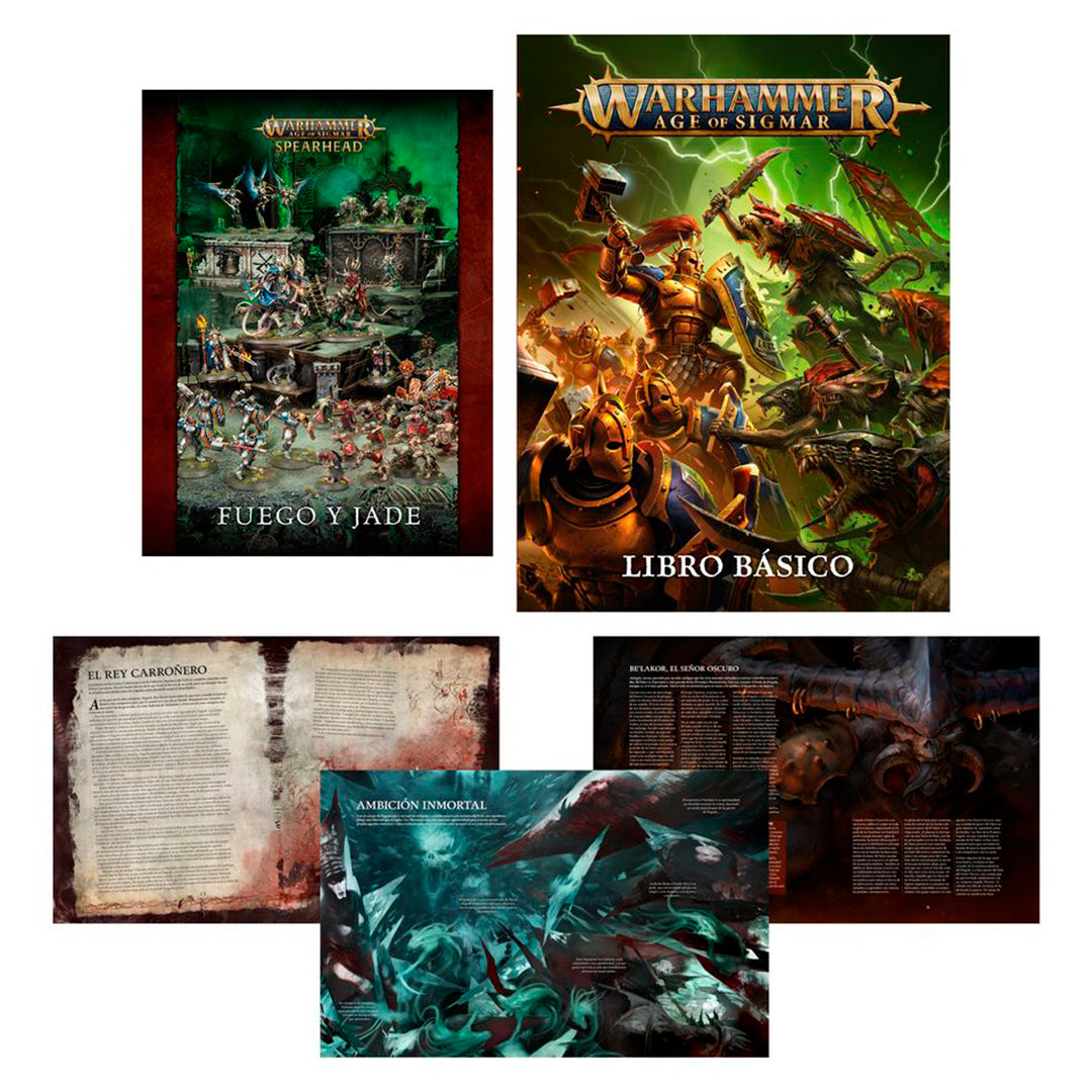 Warhammer Age of Sigmar: Set de inicio definitivo (Castellano Warhammer Age of Sigmar: Set de inicio definitivo (Castellano