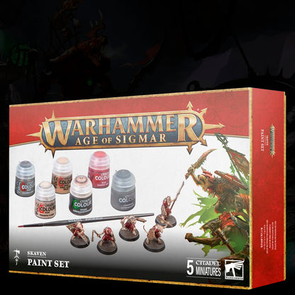 AGE OF SIGMAR: SKAVEN - PAINT SET
