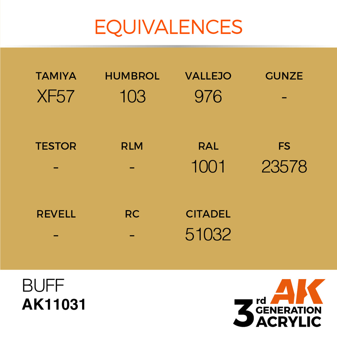 3GEN Acrylics Buff 17ml