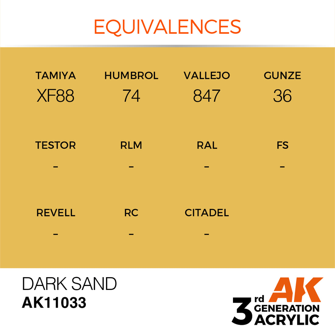 3GEN Acrylics Dark Sand 17ml