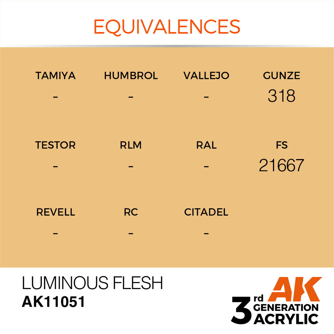 3GEN Acrylics Luminous Flesh 17ml