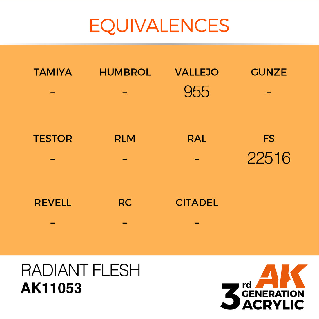3GEN Acrylics Radiant Flesh 17ml