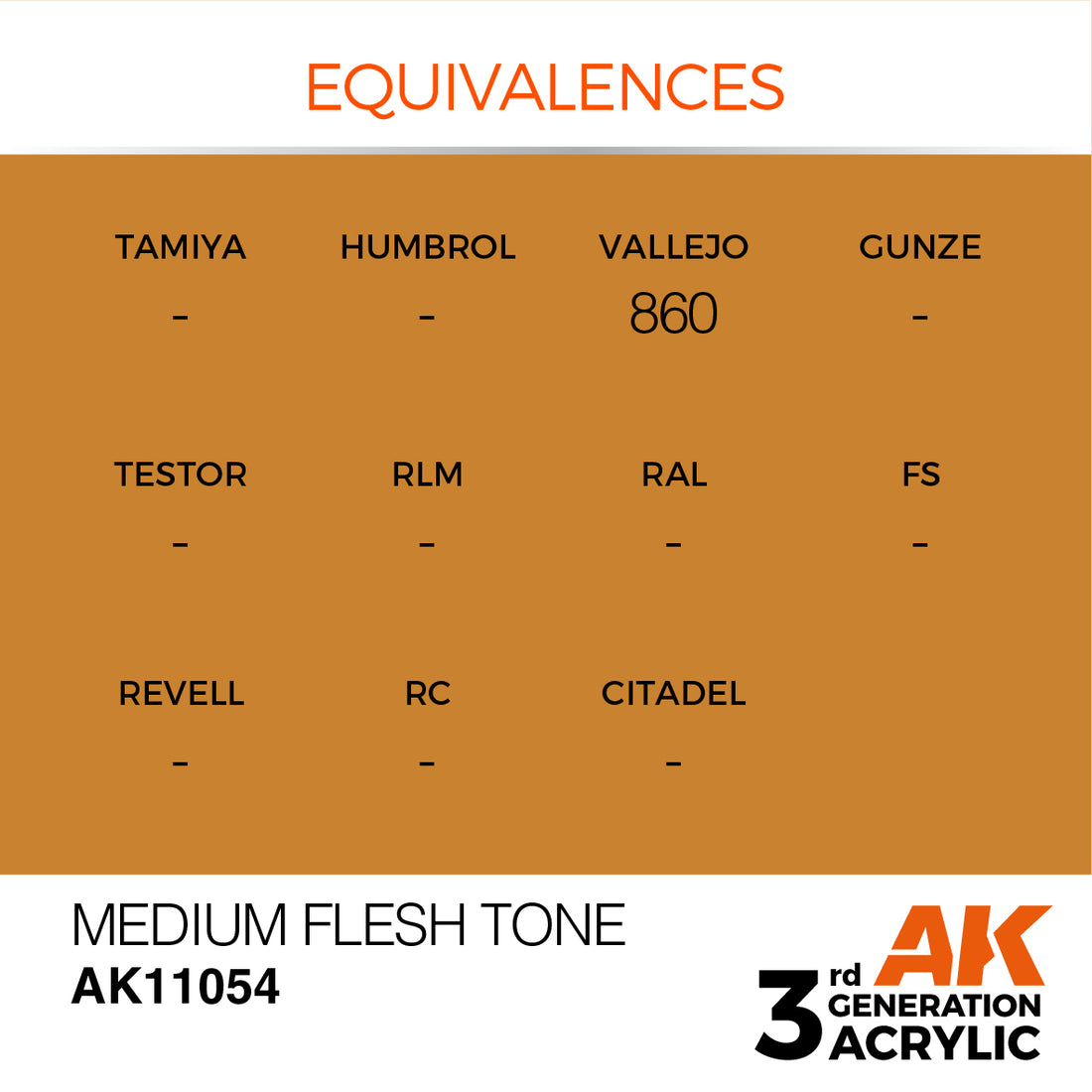 3GEN Acrylics Medium Flesh Tone 17ml
