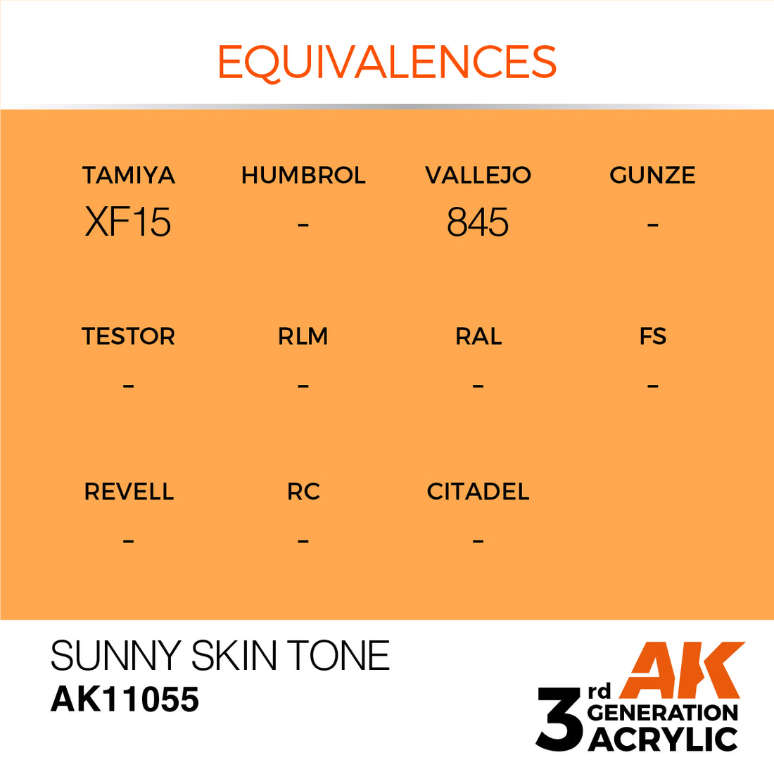 3GEN Acrylics Sunny Skin Tone 17ml