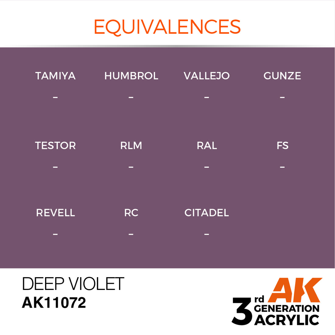 3GEN Acrylics Deep Violet 17ml