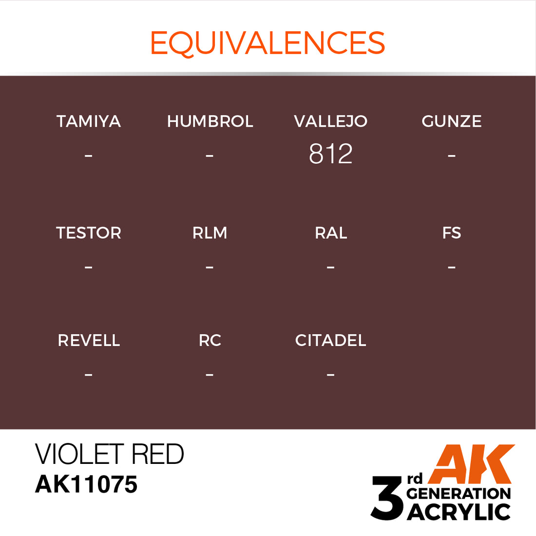 3GEN Acrylics Violet Red 17ml