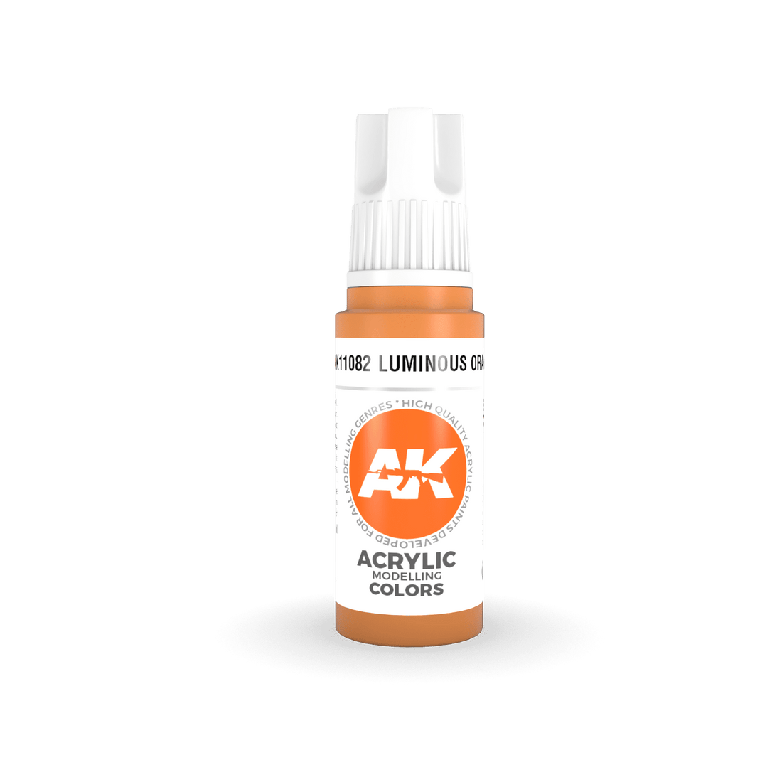 3GEN Acrylics Luminous Orange 17ml
