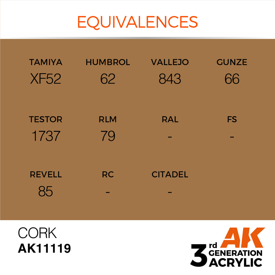 3GEN Acrylics Cork 17ml