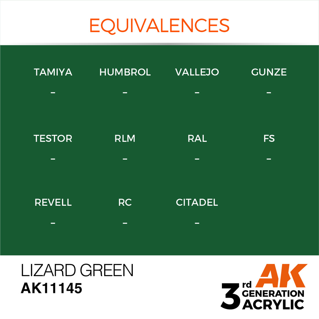 3GEN Acrylics Lizard Green 17ml