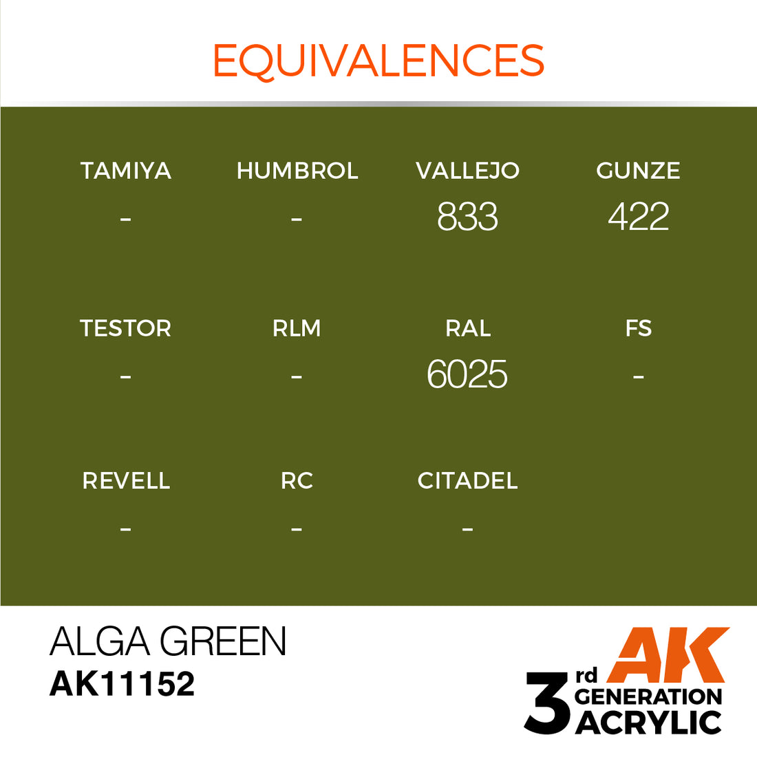 3GEN Acrylics Alga Green 17ml