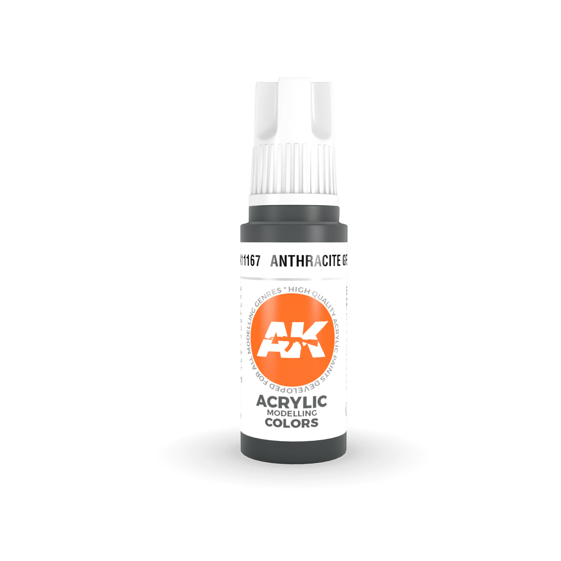 3GEN Acrylics Anthracite Grey 17ml