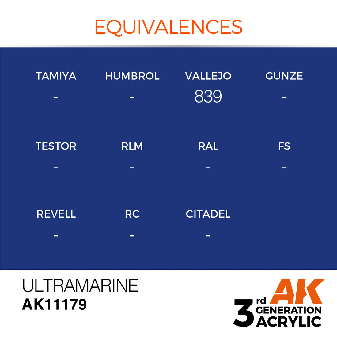 3GEN Acrylics Ultramarine 17ml