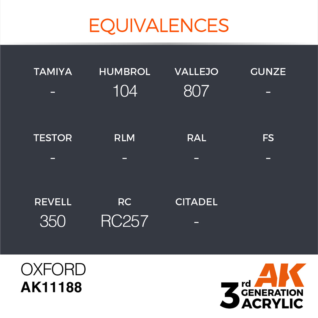 3GEN Acrylics Oxford 17ml