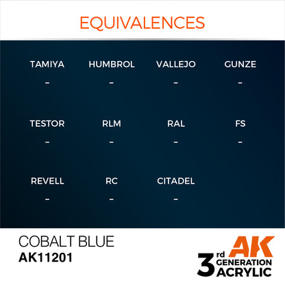 3GEN Acrylics Cobalt Blue 17ml