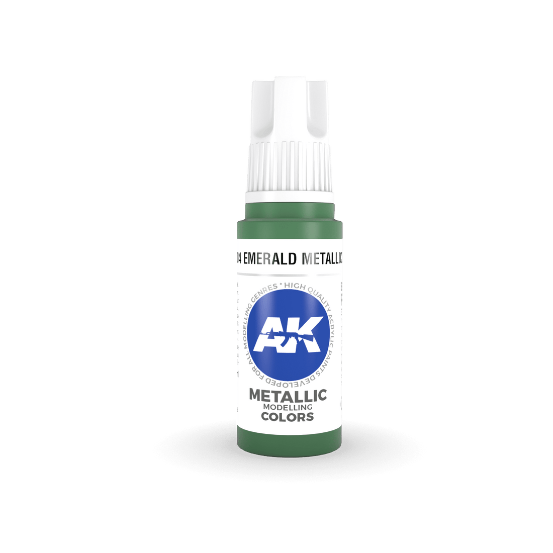 3GEN Acrylics Emerald Metallic Green 17ml