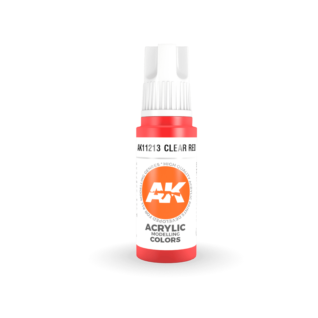 3GEN Acrylics Clear Red 17ml