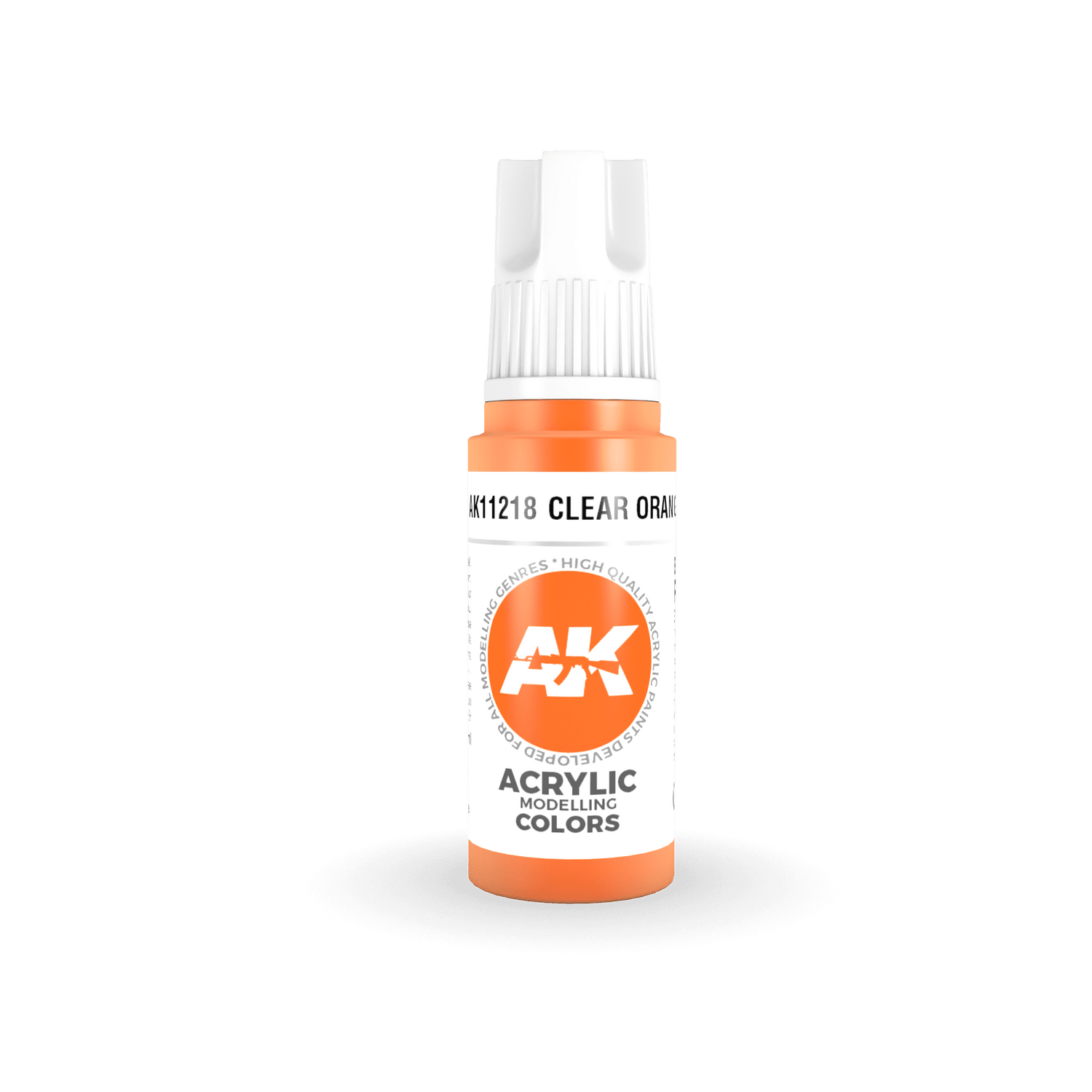 3GEN Acrylics Clear Orange 17ml