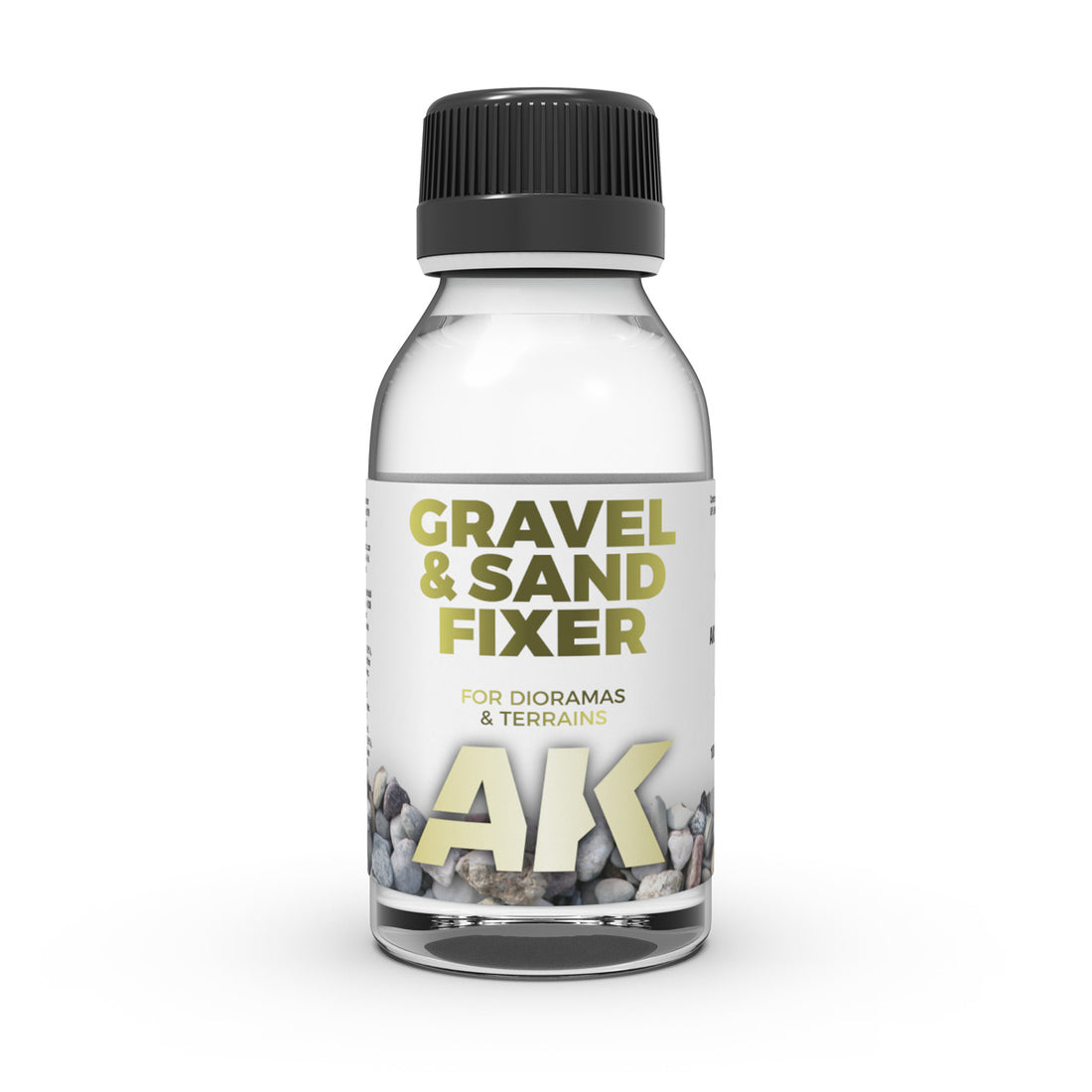 AK: TERRAINS WARGAMES - FIJADOR DE GRAVA Y ARENA - 100ml