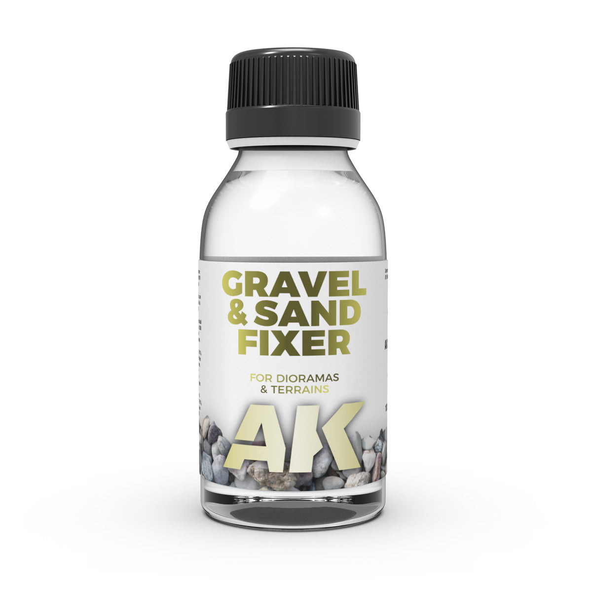 AK: TERRAINS WARGAMES - FIJADOR DE GRAVA Y ARENA - 100ml