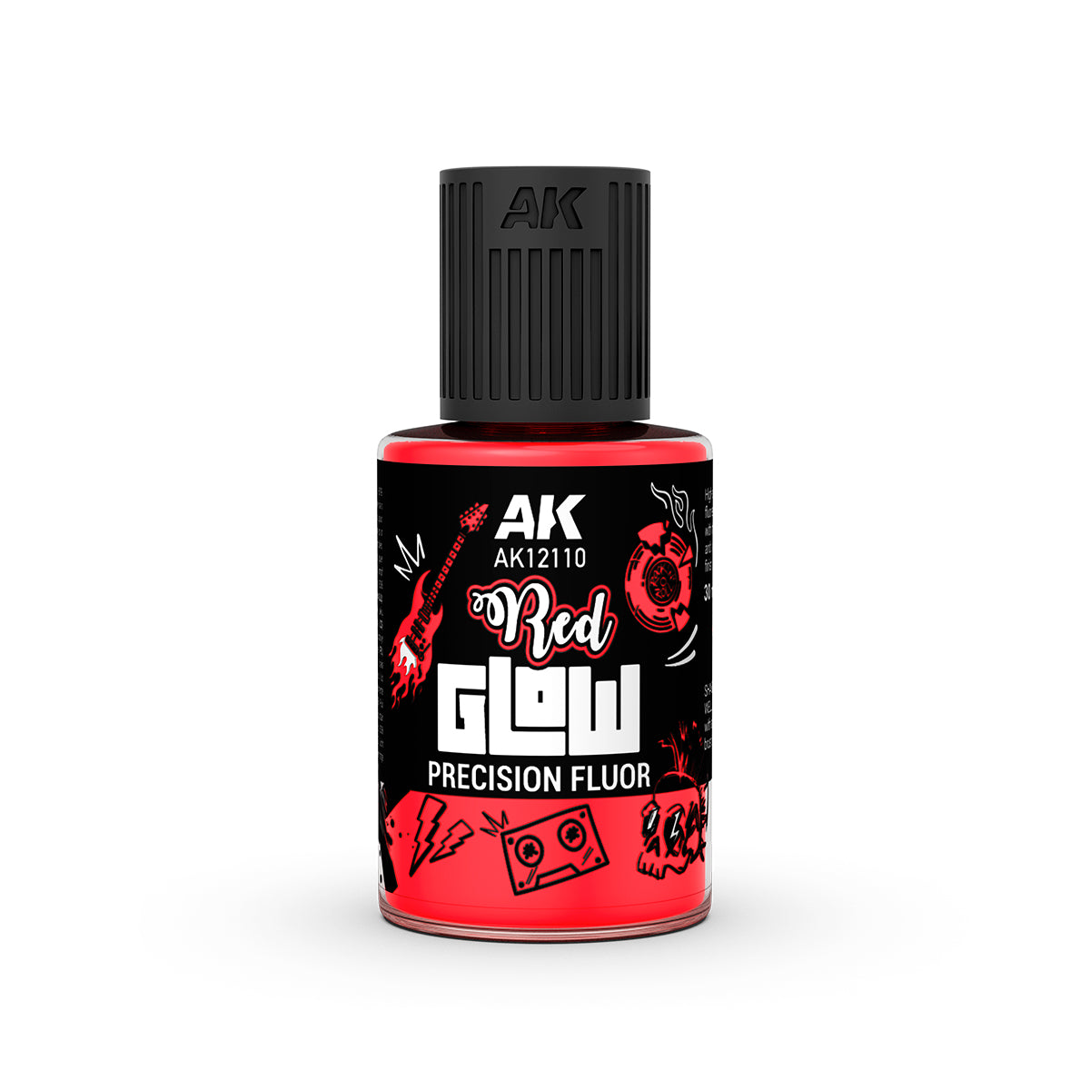 AK: PANELINER PRECISION - GLOW - RED