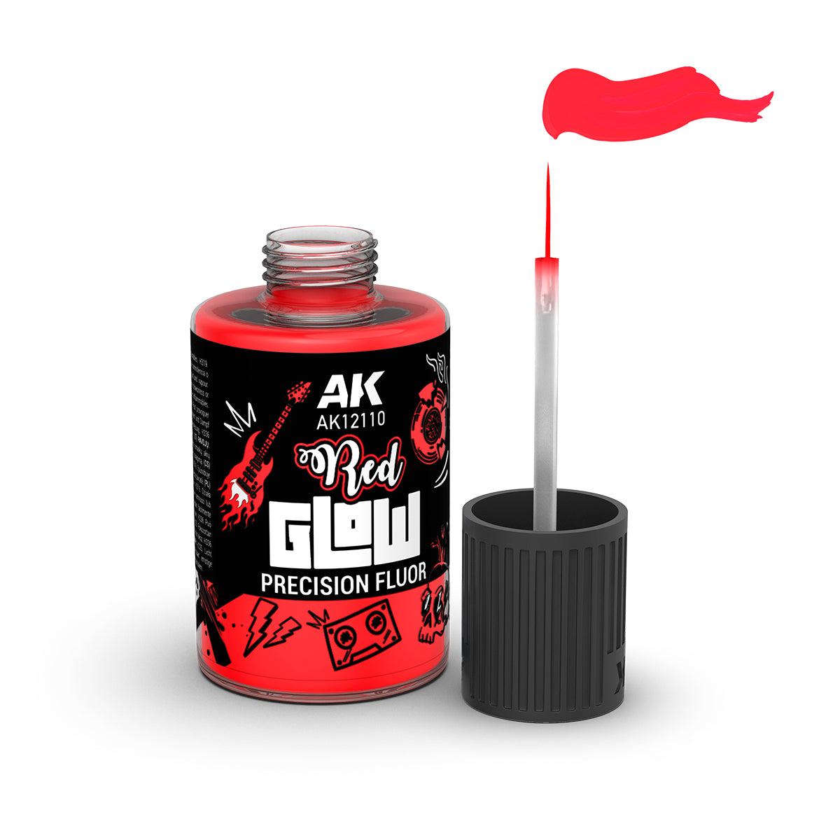 AK: PANELINER PRECISION - GLOW - RED