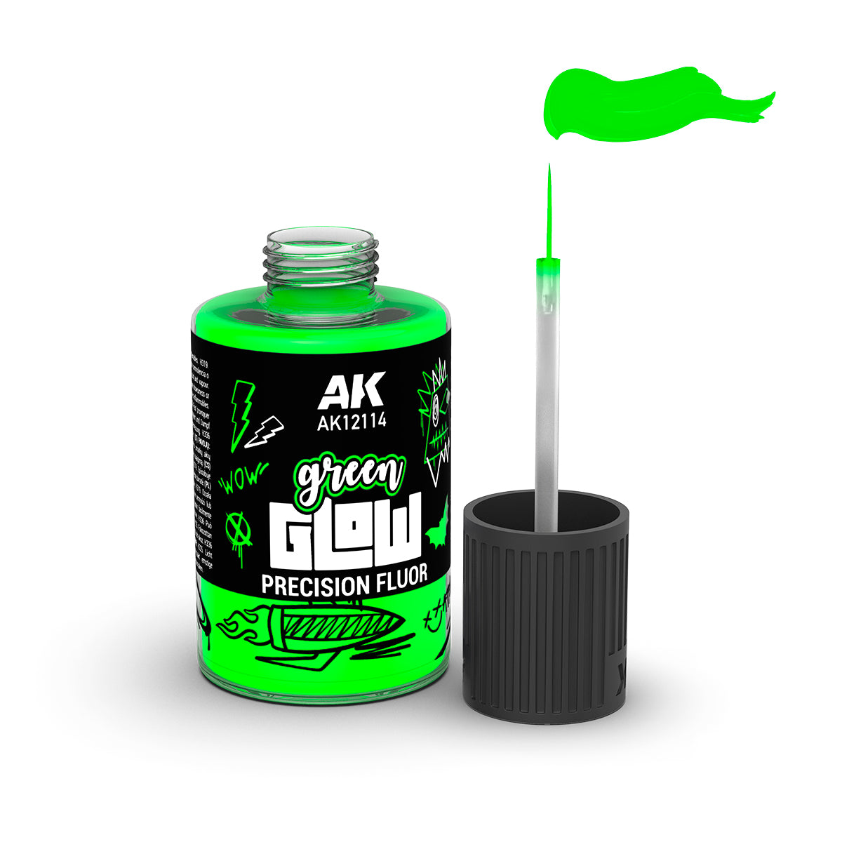 AK: PANELINER PRECISION - GLOW - GREEN