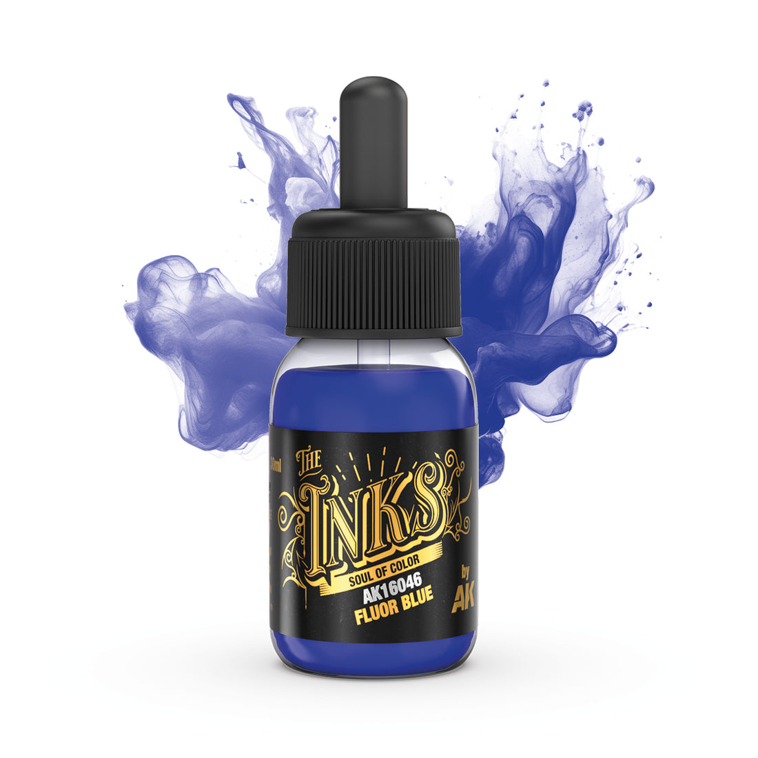 AK: BLUE - FLUOR INKS 30ml