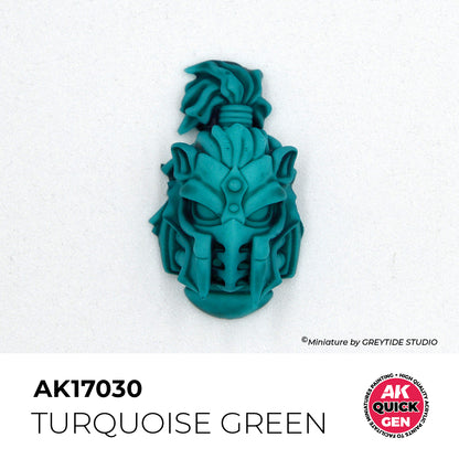 AK: QUICK GEN - TURQUOISE GREEN