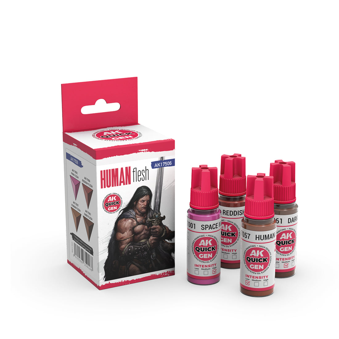 AK: QUICK GEN - HUMAN FLESH - SET