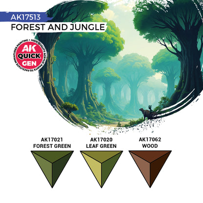 AK: QUICK GEN - FOREST AND JUNGLE - SET