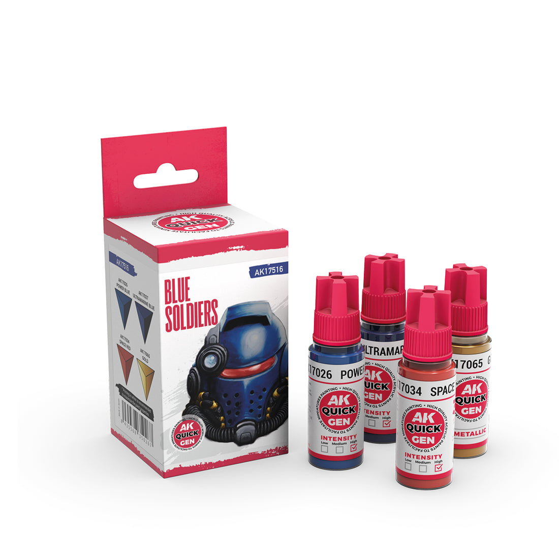 AK: QUICK GEN - BLUE SOLDIER - SET
