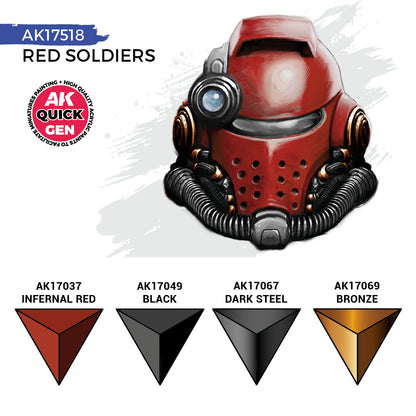 AK: QUICK GEN - RED SOLDIER - SET