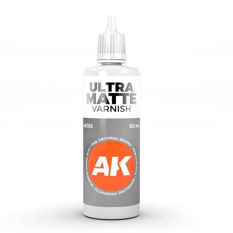 AK: ULTRA MATTE FINISH - TOP QUALITY VARNISH - 60 ml