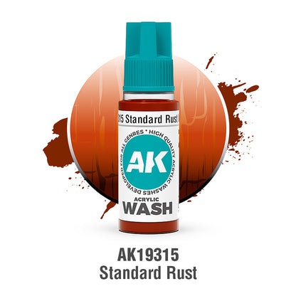 AK: STANDARD RUST – ACRYLIC WASH