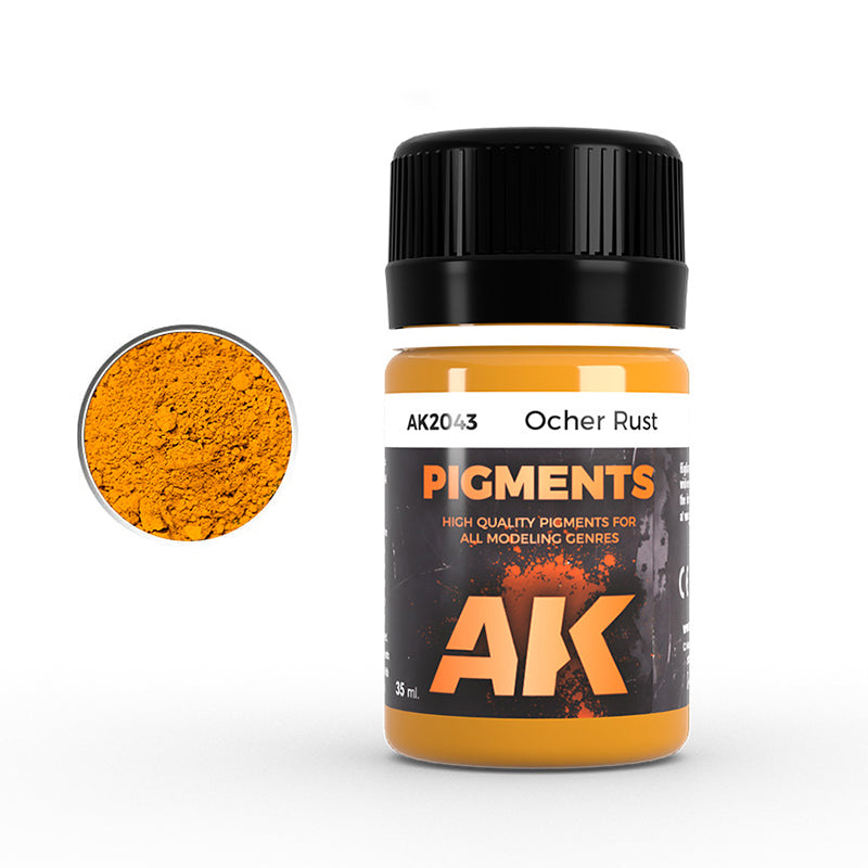 AK: DRY PIGMENT - OCHER RUST