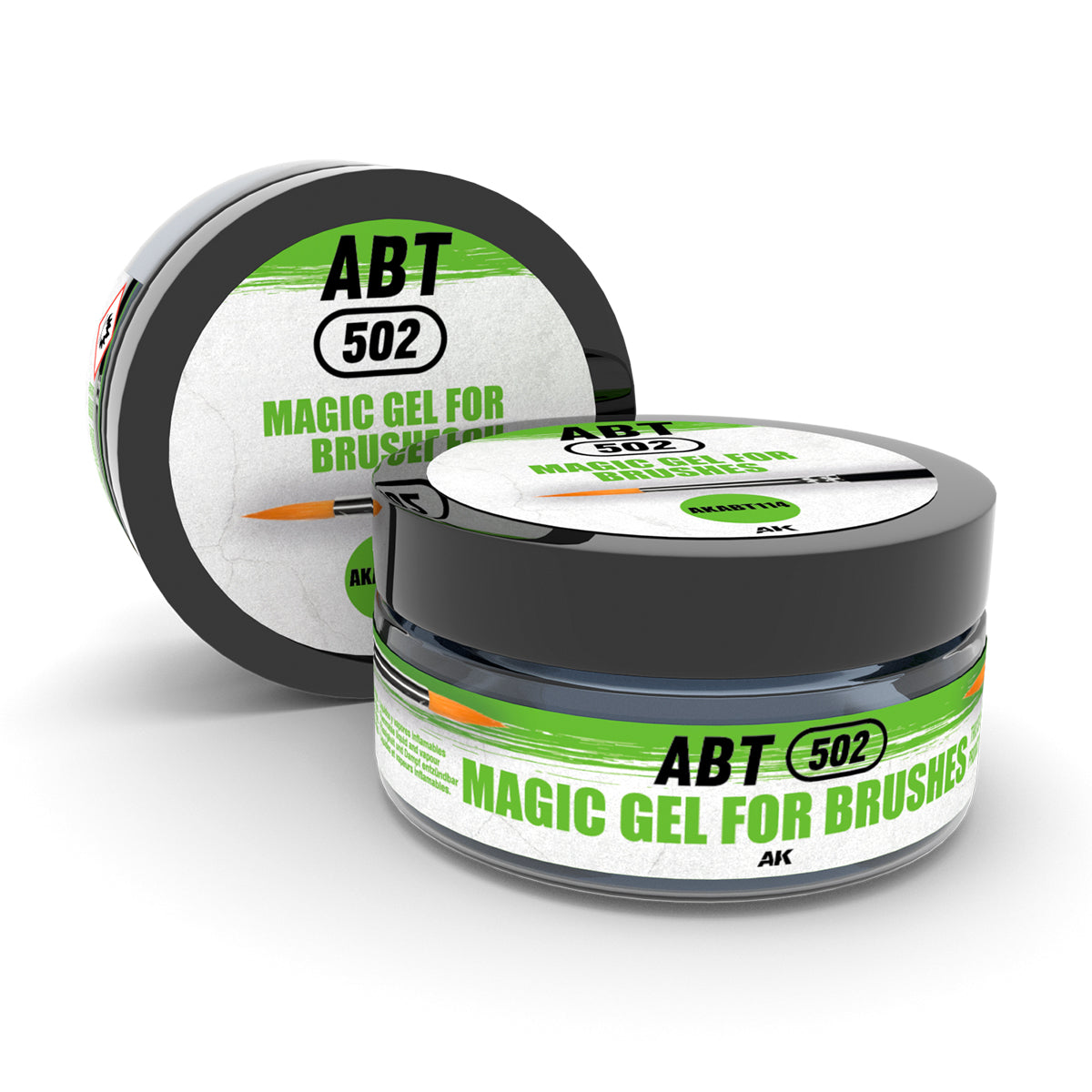 AK: GEL MÁGICO PARA PINCELES – RECUPERADOR DE FORMA Y PUNTA DE PINCELES