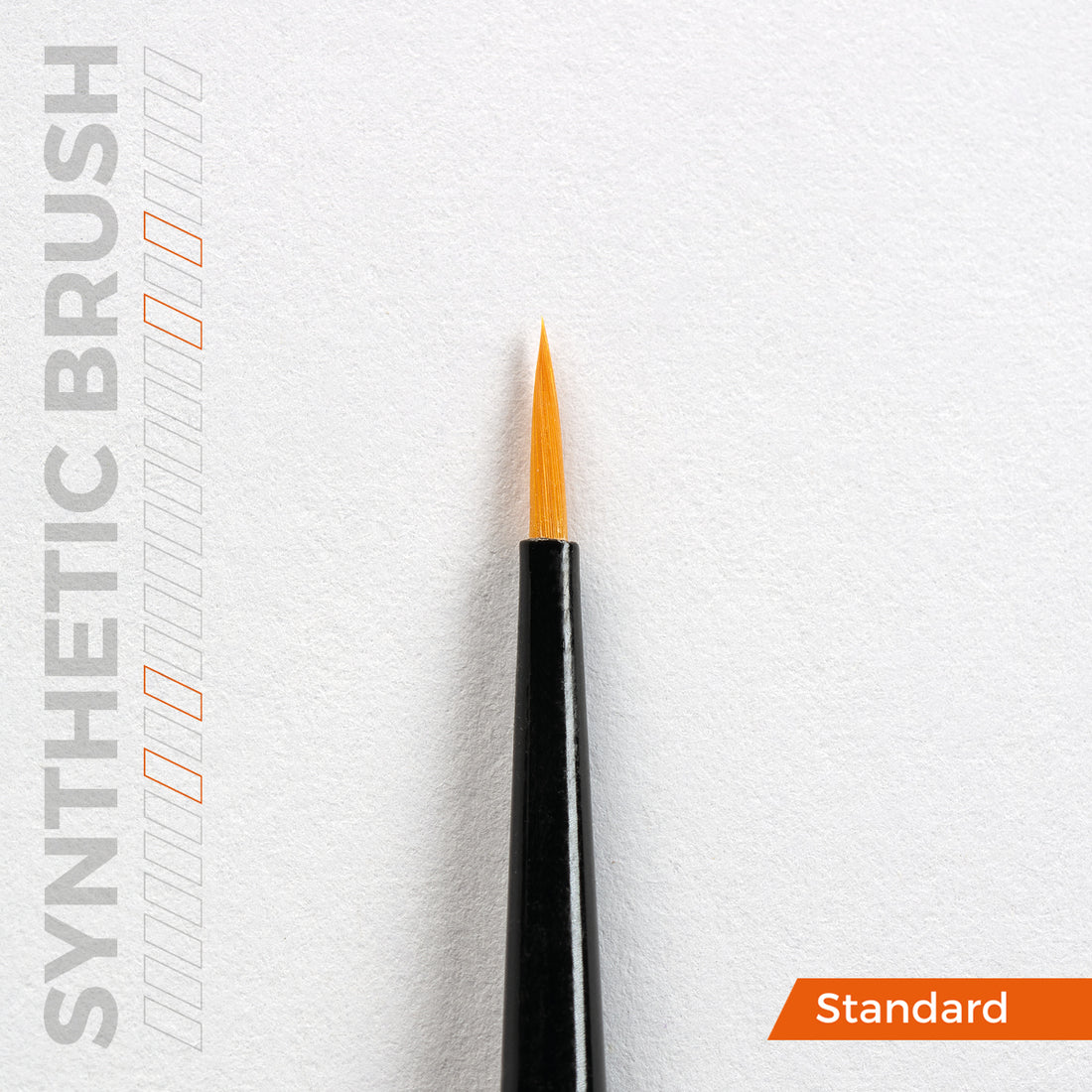 AK: ROUND BRUSH - SYNTHETIC - Nº2/0 - STANDAR