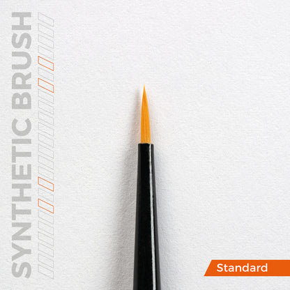 AK: ROUND BRUSH - SYNTHETIC - Nº2/0 - STANDAR