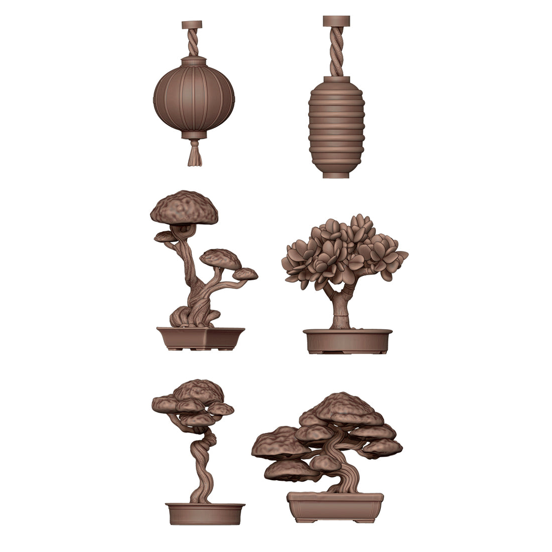 AK BASING: BITS - JAPANESE LAMPS &amp; BONSAI
