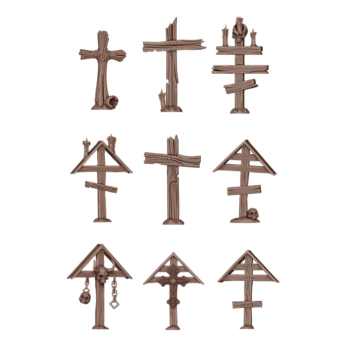 AK BASING: BITS - WOOD CROSSES FX