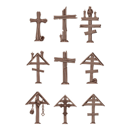 AK BASING: BITS - WOOD CROSSES FX