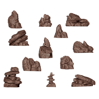 AK BASING: BITS - ROCKS &amp; TORS