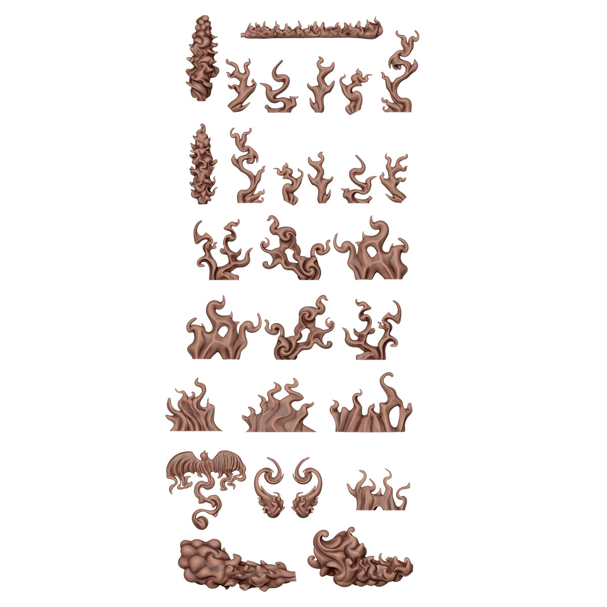 AK BASING: BITS - FLAME SPELL