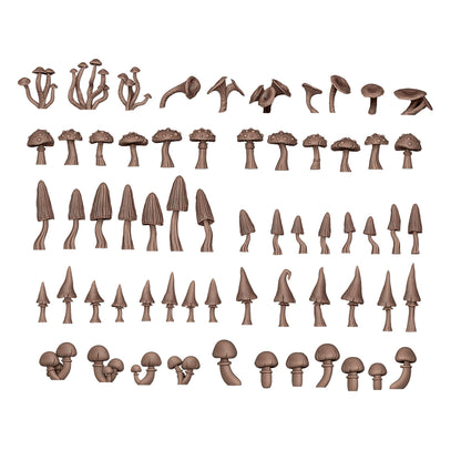 AK BASING: BITS - FOREST MUSHROOMS