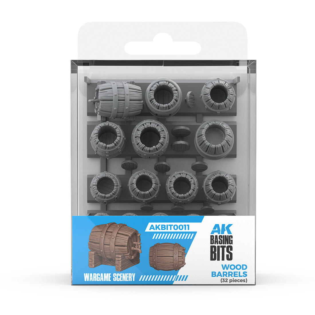 AK BASING: BITS - WOOD BARRELS